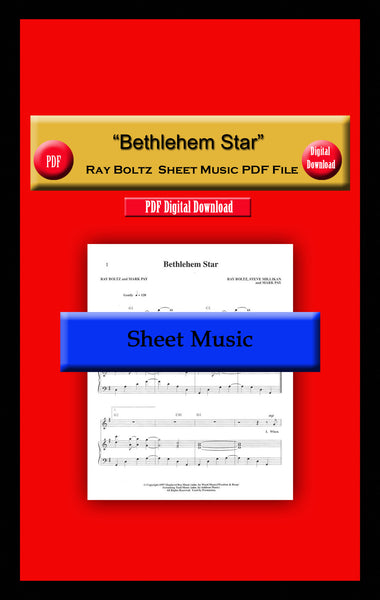 "Bethlehem Star" Ray Boltz Sheet Music PDF File