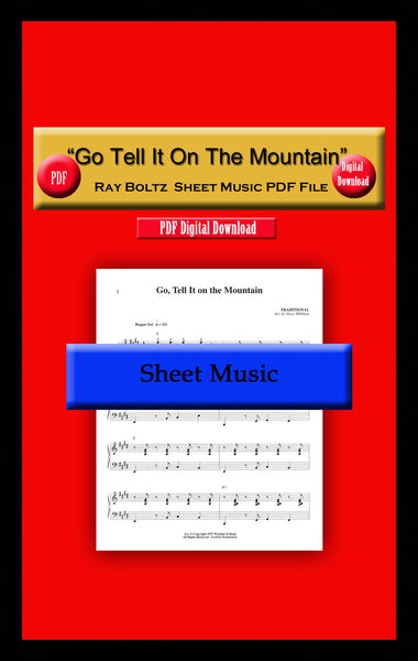 "Go Tell It On The Mountain" Ray Boltz Sheet Music PDF File