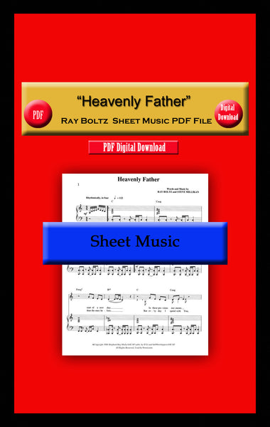 "Heavenly Father" Ray Boltz Sheet Music PDF File