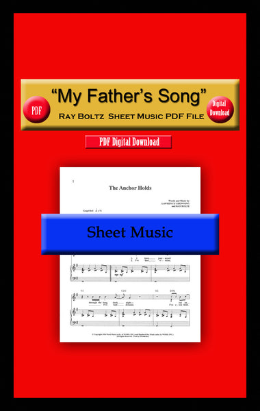 "My Father's Song" Ray Boltz Sheet Music PDF File