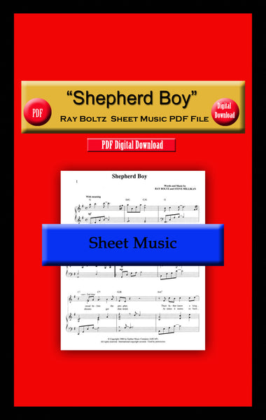"Shepherd Boy" Ray Boltz Sheet Music PDF File