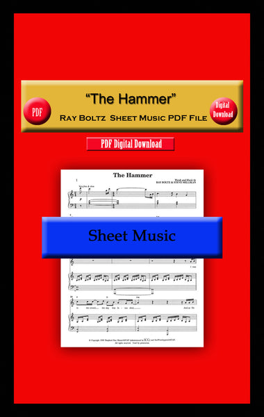 "The Hammer" Ray Boltz Sheet Music PDF File