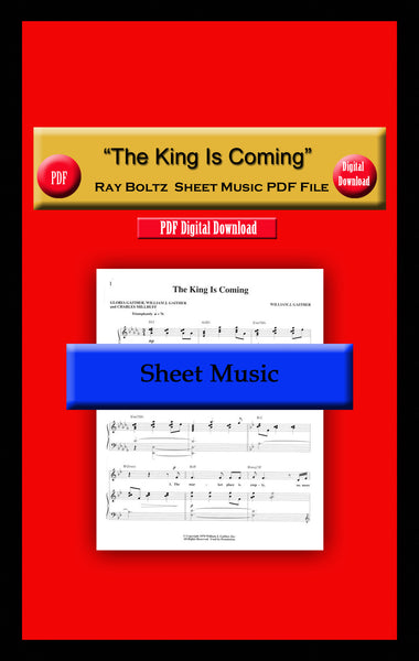 "The King Is Coming" Ray Boltz Sheet Music PDF File