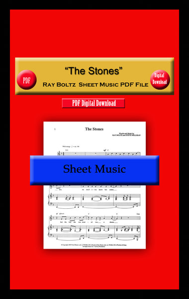 "The Stones" Ray Boltz Sheet Music PDF File